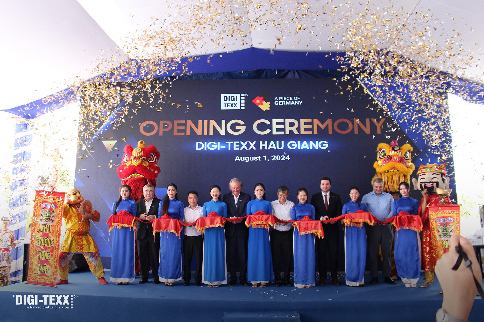 DIGI-TEXX Hau Giang Grand Opening Ceremony – Building a future of digital excellence with the people of Hau Giang