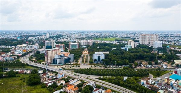 Smart urban model applied at Quang Trung Software City