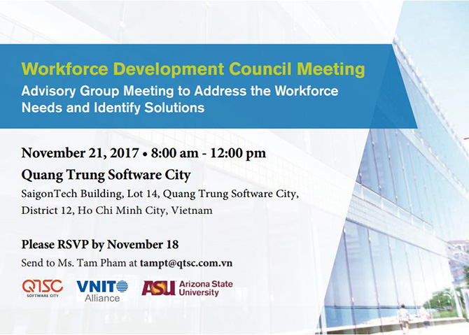 Invitation to Workforce Development Council Meeting - Advisory Group Meeting to Address the Workforce Needs and Identify Solutio