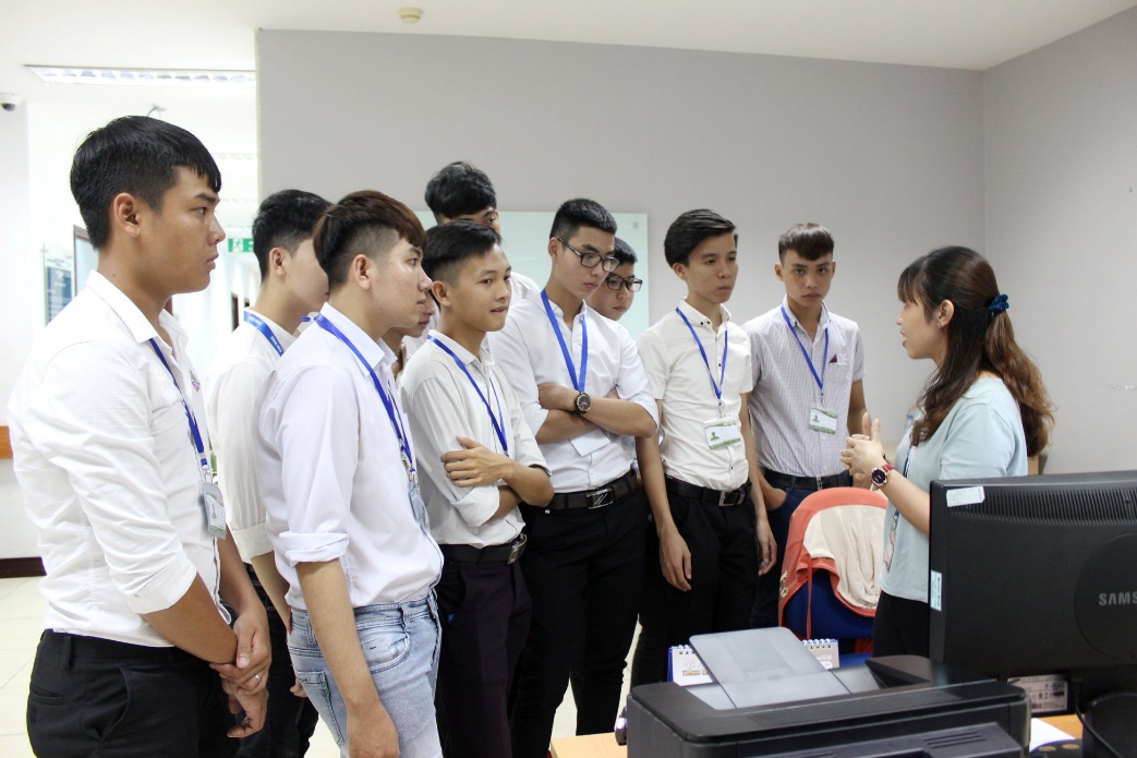 To visit and listen to a brief introduction of project management process at DIGI-TEXX VIETNAM