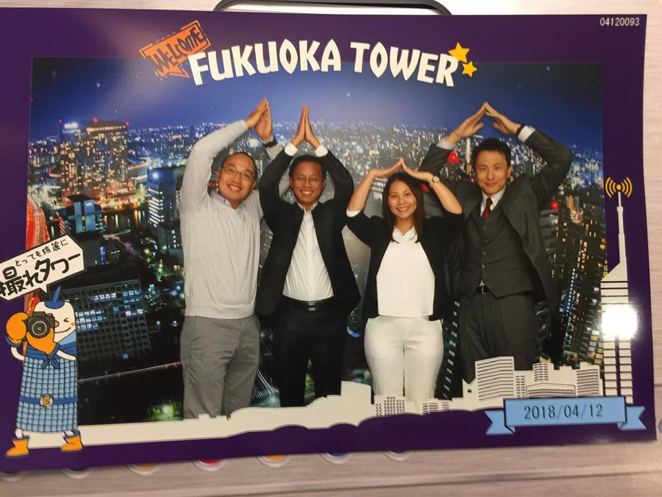 Visiting Fukuoka Tower