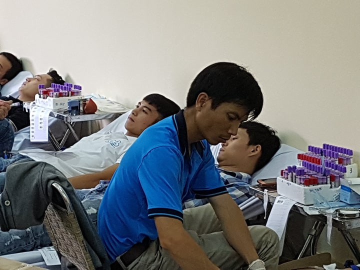 The blood donation day 2018 in QTSC
