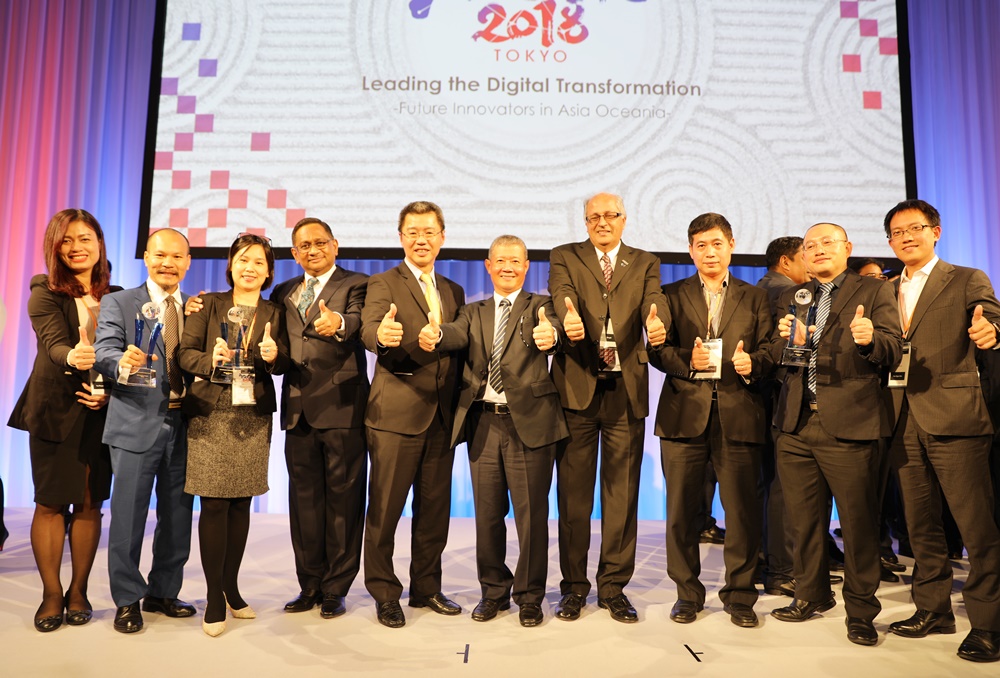 misa giải thưởng Doanh nghiệp ICT tiêu biểu ASOCIO 2018