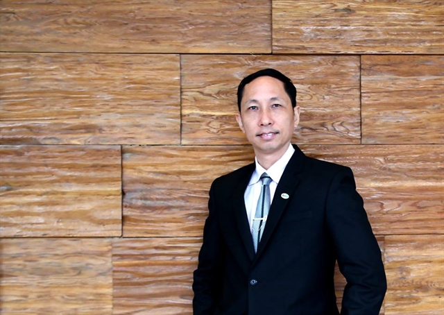 Vũ Anh Tuấn, director of the Quang Trung Software Business Incubator.