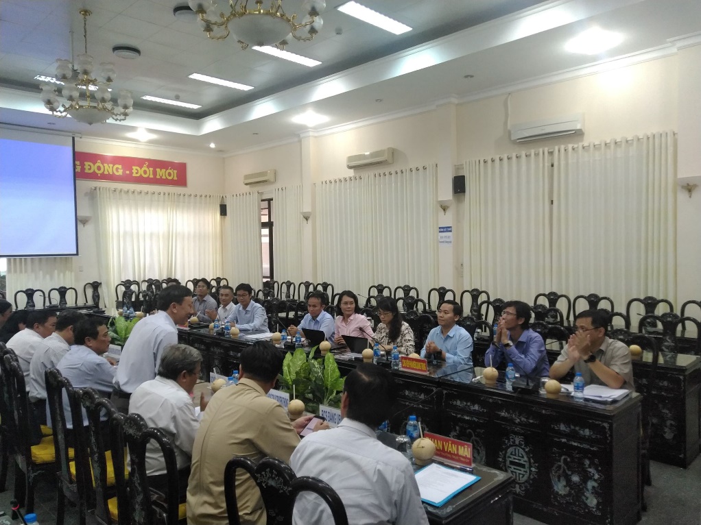 Working at the People’s Committee of Ben Tre province