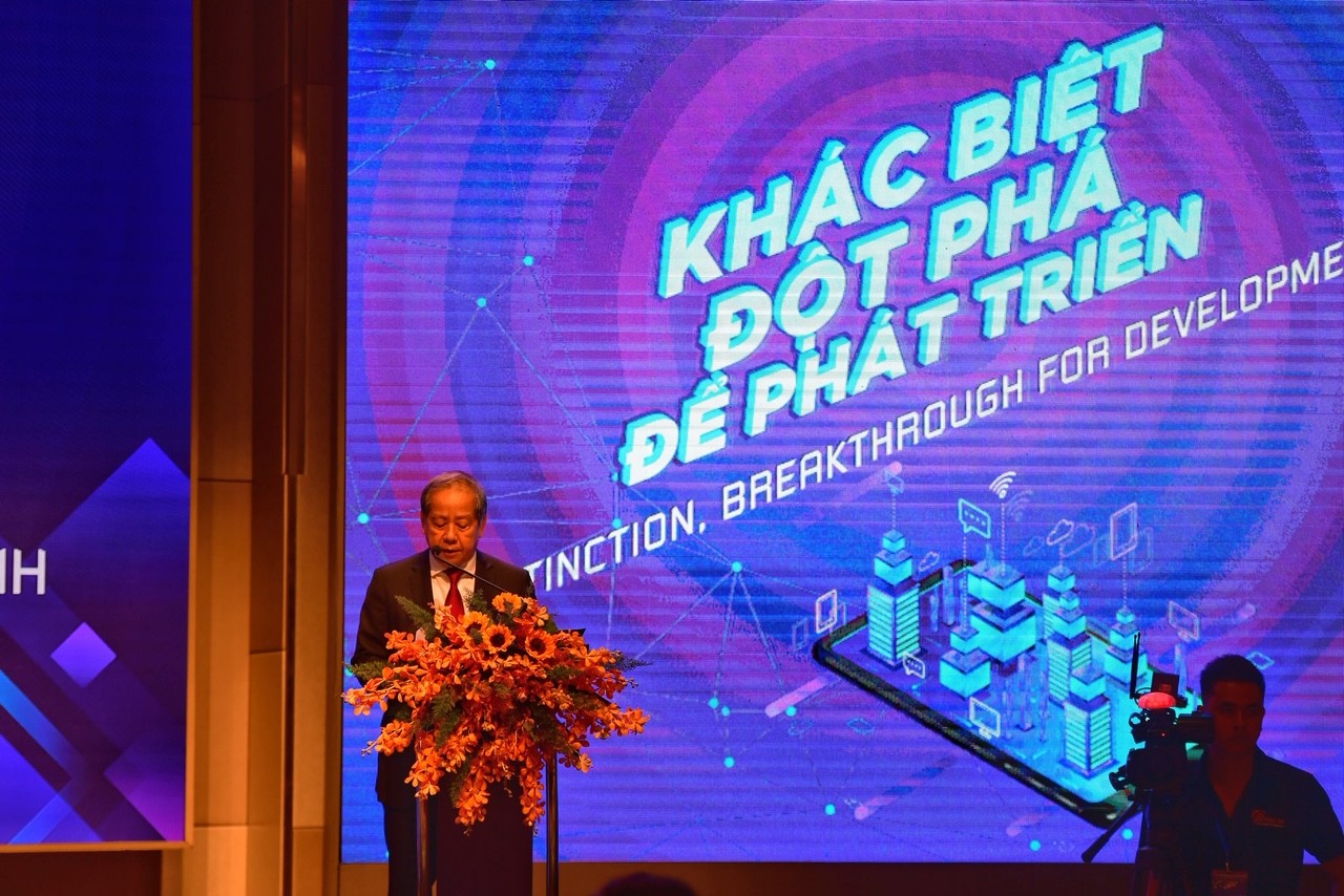 Chủ tịch UBND tỉnh Thừa Thiên Huế - ông Phan Ngọc Thọ phát biểu tại Hội nghị