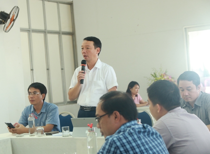 Ông Phan Thiên Định, Phó Chủ tịch UBND tỉnh Thừa Thiên Huế phát biểu tại Hội thảo