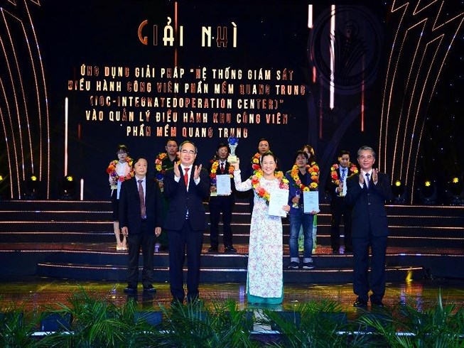 receive the second prize of Ho Chi Minh City Creative Awards in 2019