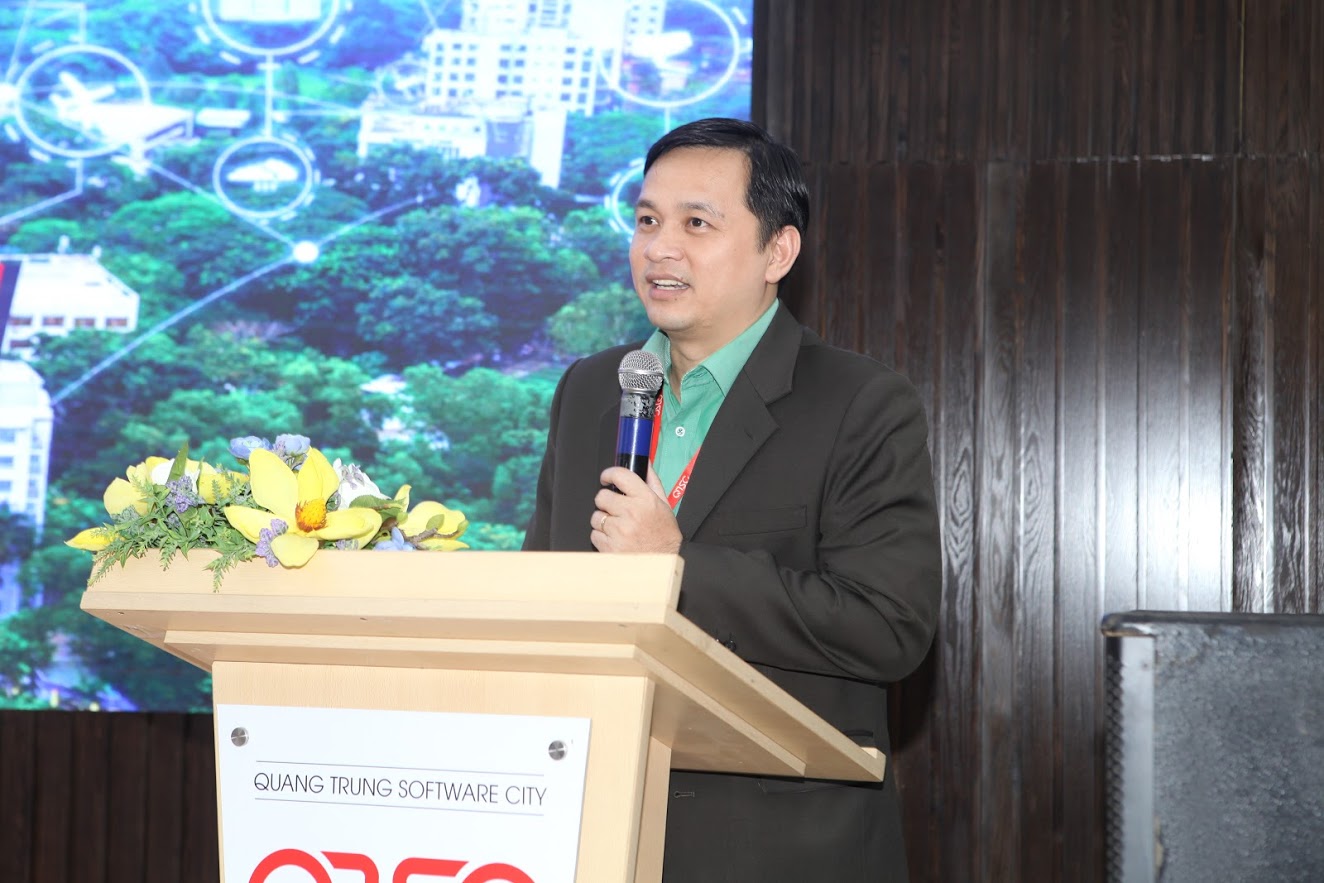 Lam Nguyen Hai Long, CEO of QTSC reviewed activities in 2019 and plans for 2020