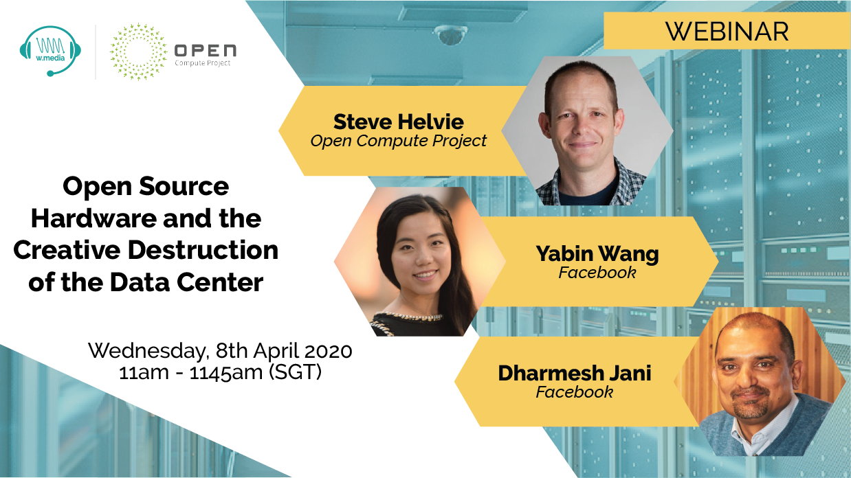 Webinar: Open source hardware and the creative destruction of the Data Center