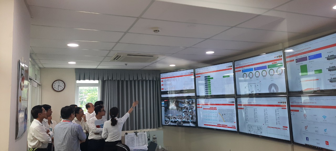Visiting the Integrated Operation Center (IOC) of QTSC