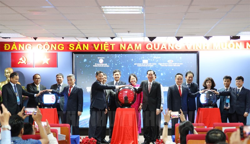The opening ceremony of HCMC Information Security Center