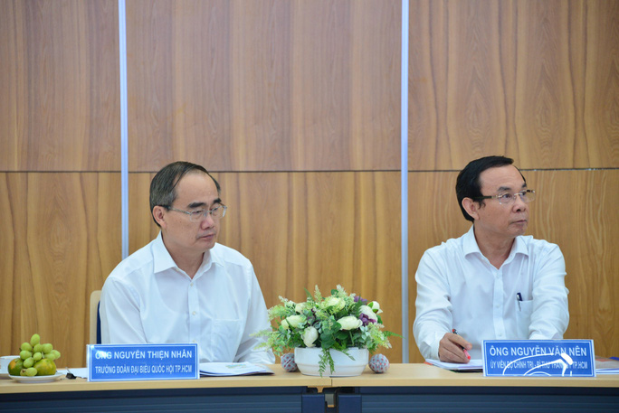 Ông Nguyễn Văn Nên và ông Nguyễn Thiện Nhân thăm Công viên phần mềm Quang Trung - Ảnh 5.
