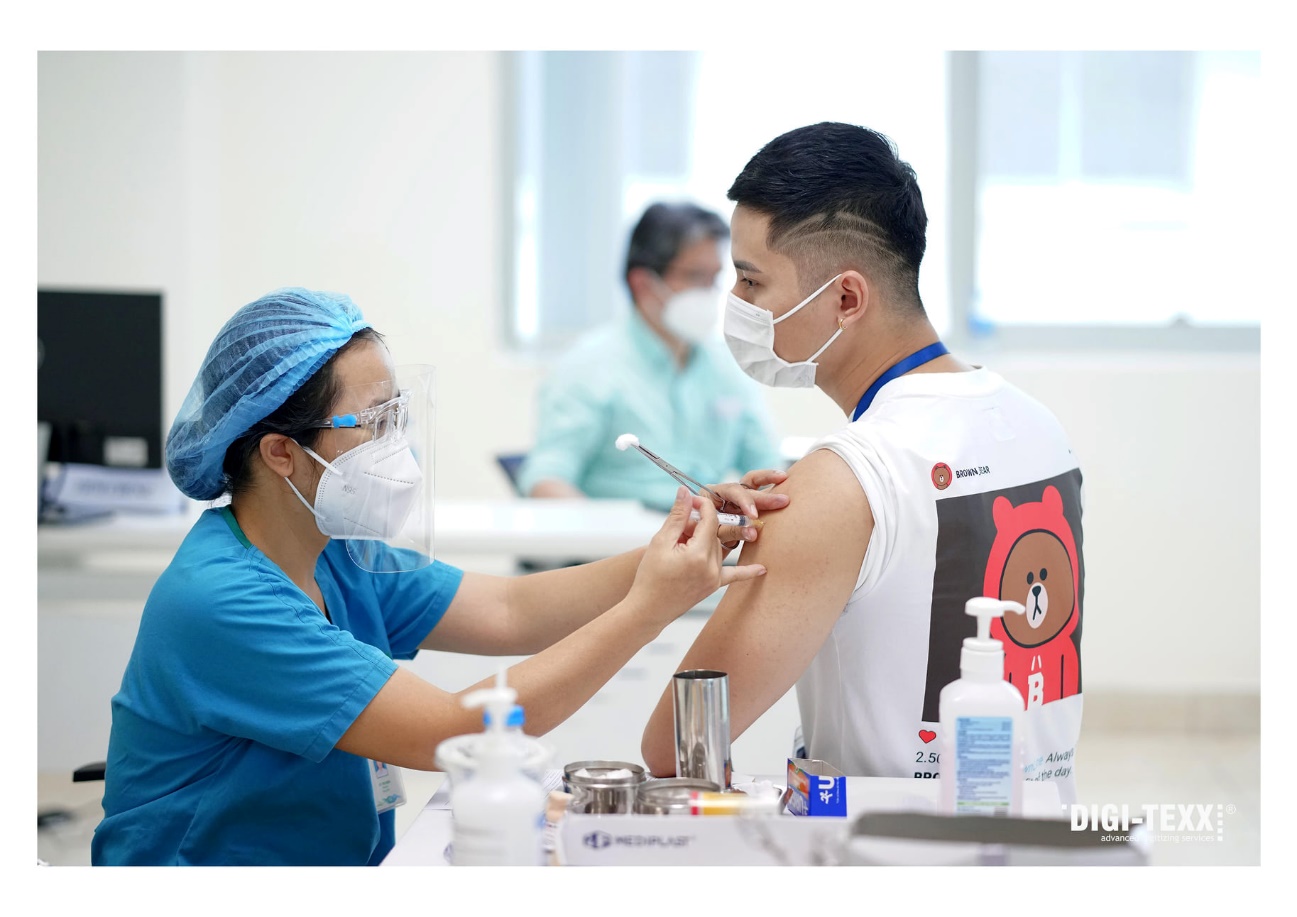 Cập nhật tình hình ngày tiêm vaccine phòng Covid-19 thứ 4 tại Công viên phần mềm Quang Trung