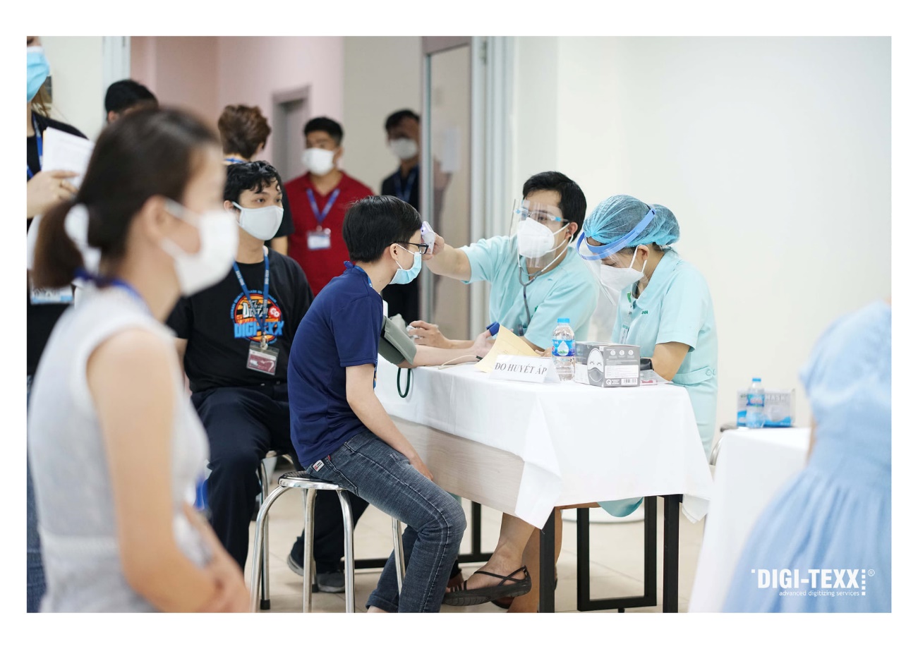 Cập nhật tình hình ngày tiêm vaccine phòng Covid-19 thứ 4 tại Công viên phần mềm Quang Trung