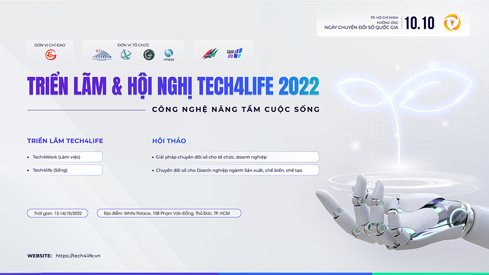 Triển lãm và Hội nghị Công nghệ cho cuộc sống 2022 (Tech4life Expo & Summit 2022)