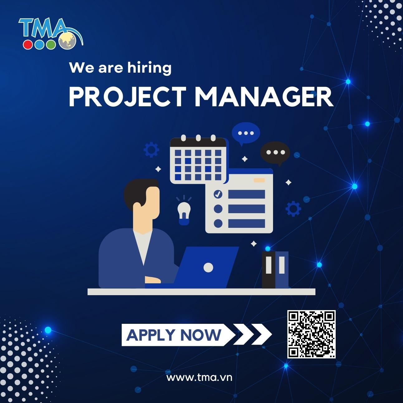 TMA is hiring Project Manager