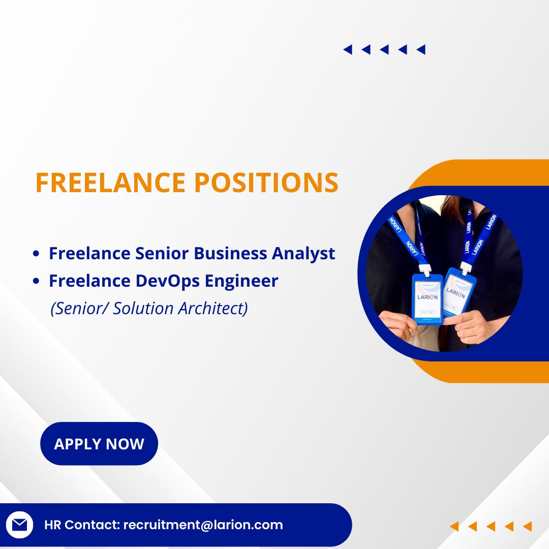 Freelance Positions at Larion