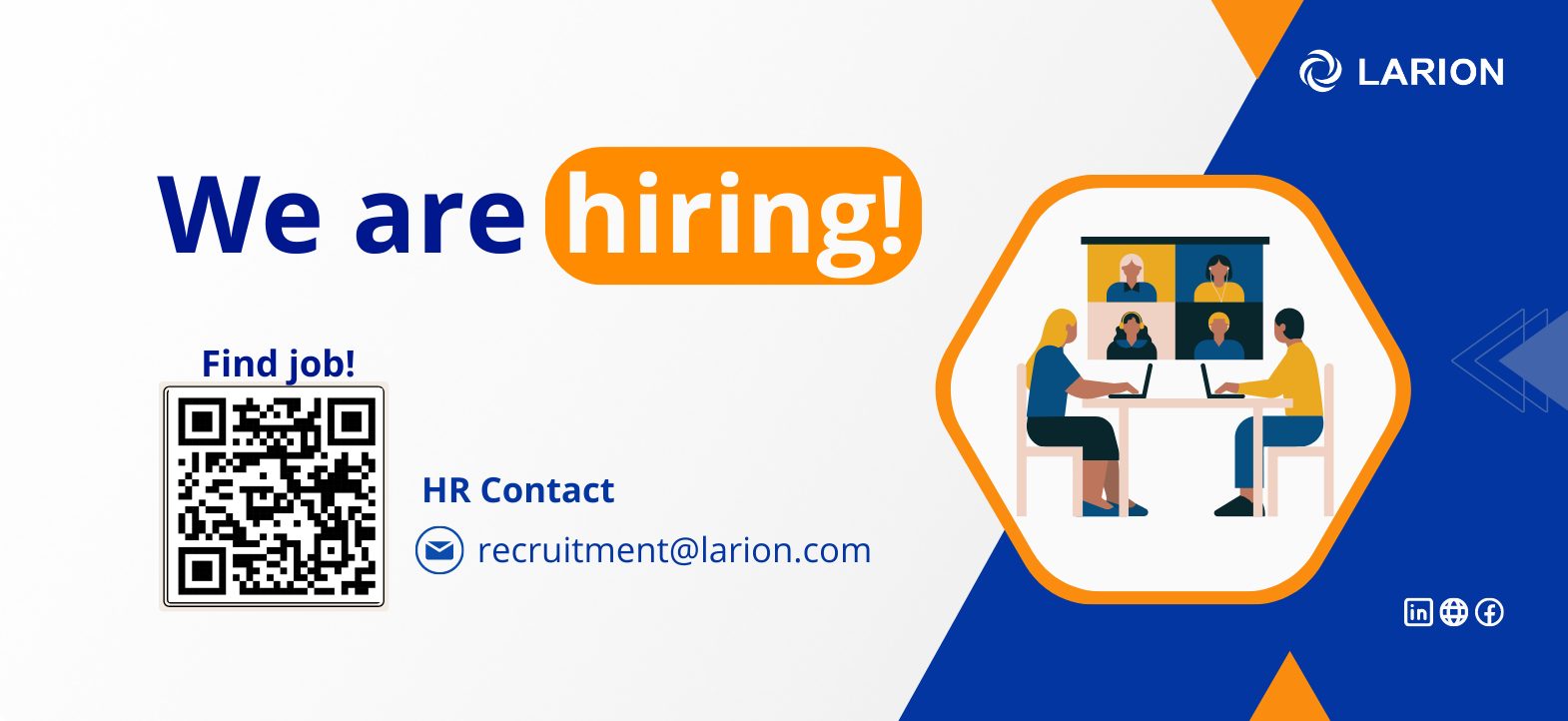 Job opportunities at Larion [05.2023]