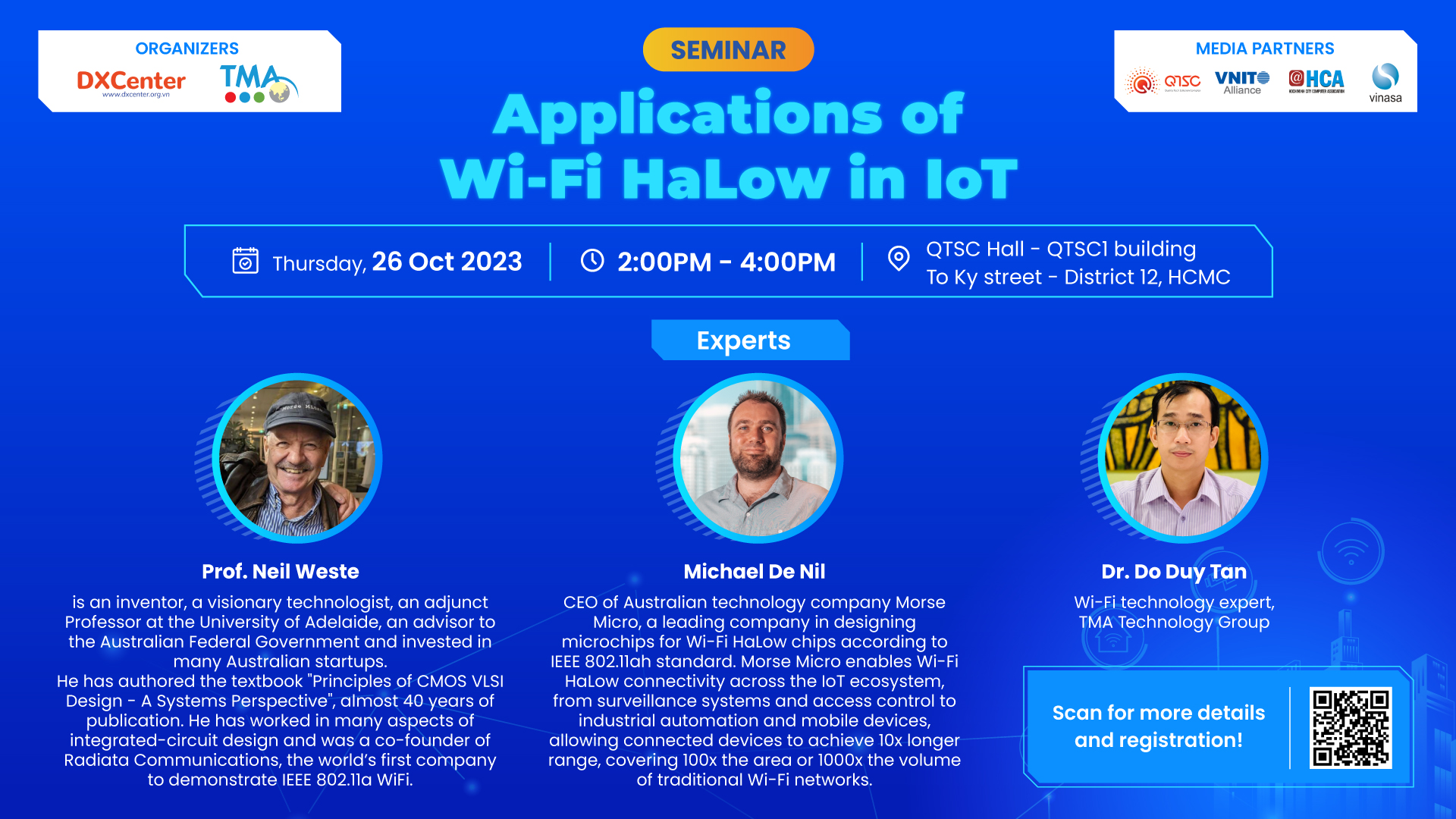 Invitation to Seminar “Application of Wi-Fi Halow in IoT”