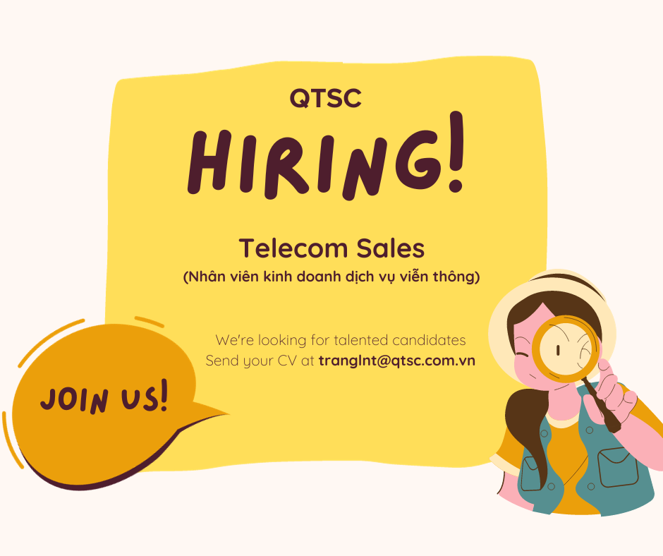 QTSC is hiring Telecom Sales