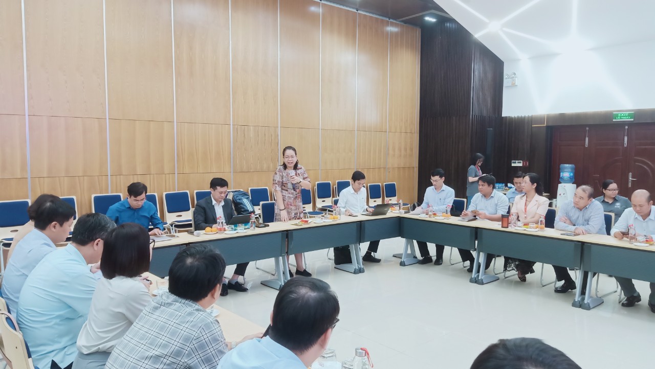 Phát biểu chào mừng của lãnh đạo Sở TT&TT TP.HCM – bà Võ Thị Trung Trinh, Phó Giám đốc