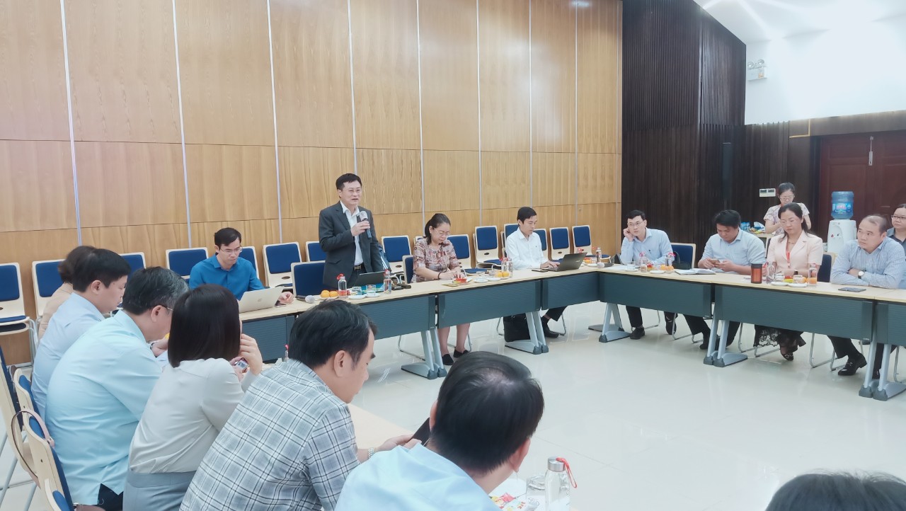Phát biểu của đại diện đoàn công tác – ông Phạm Văn Tuấn, Ủy viên Thành ủy, Giám đốc Sở TT&TT thành phố Hải Phòng