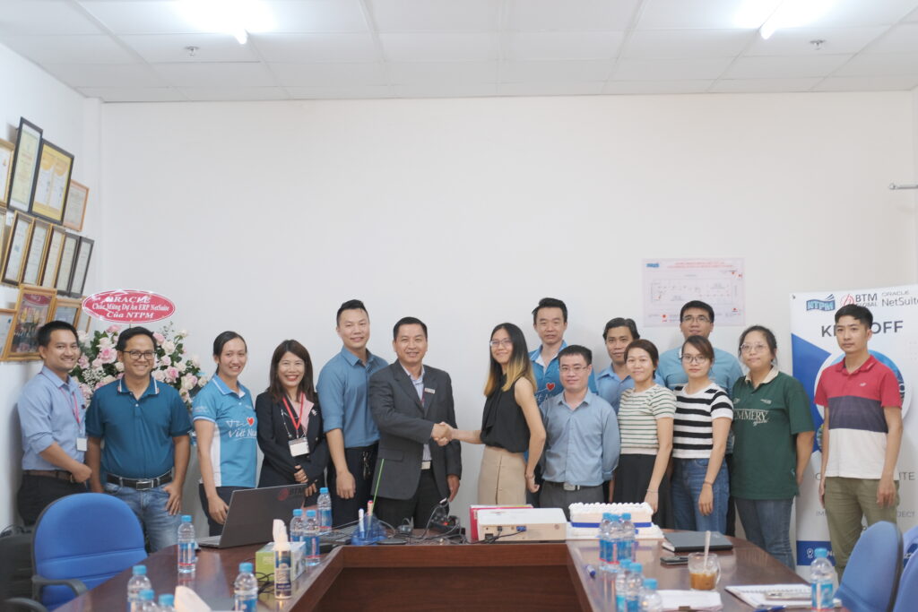 NTPM và BTM Global Việt Nam khởi động dự án Chuyển đổi số với Oracle NetSuite Cloud ERP 