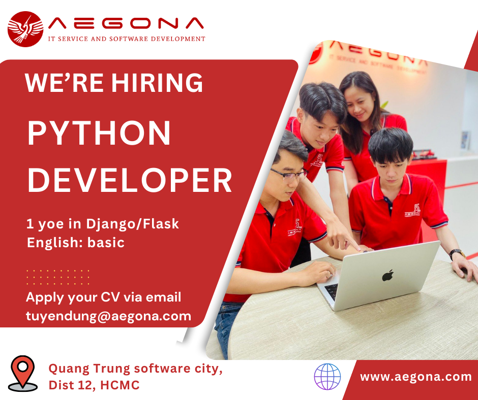 Aegona is looking for Python Developer