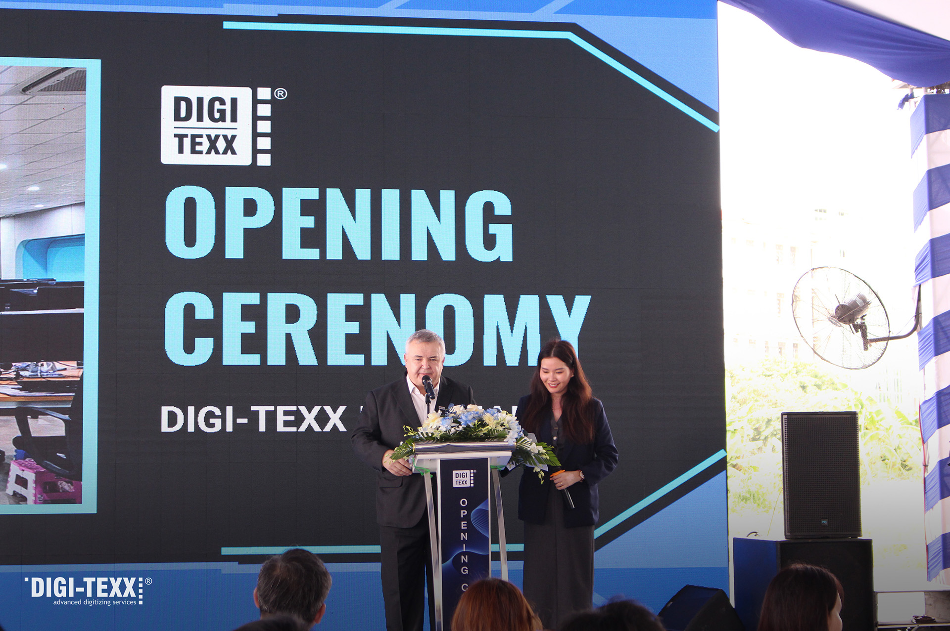 Frank Schellenberg  – Founder and Chairman of DIGI-TEXX VIETNAM, shares his keynote speech