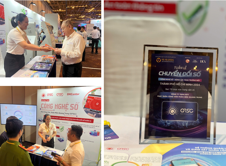 QTSC participated in Ho Chi Minh City Digital Transformation Week 2024