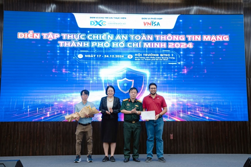 Bế mạc chương trình “Diễn tập thực chiến bảo đảm an toàn thông tin mạng Thành phố Hồ Chí Minh”